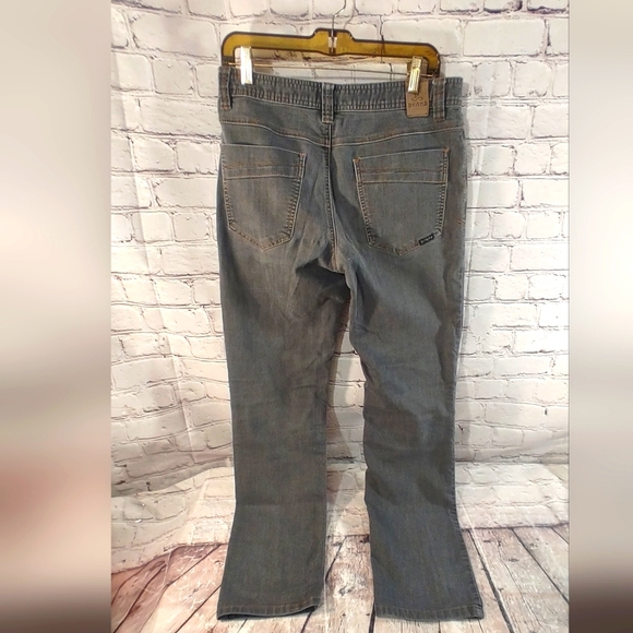 Prana Mens Slim Fit Jeans 32 Grey - Picture 2 of 16